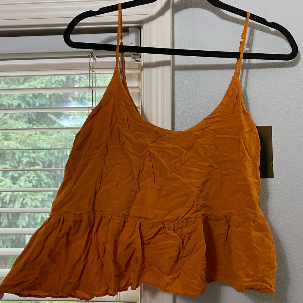 Flowey cropped blouse